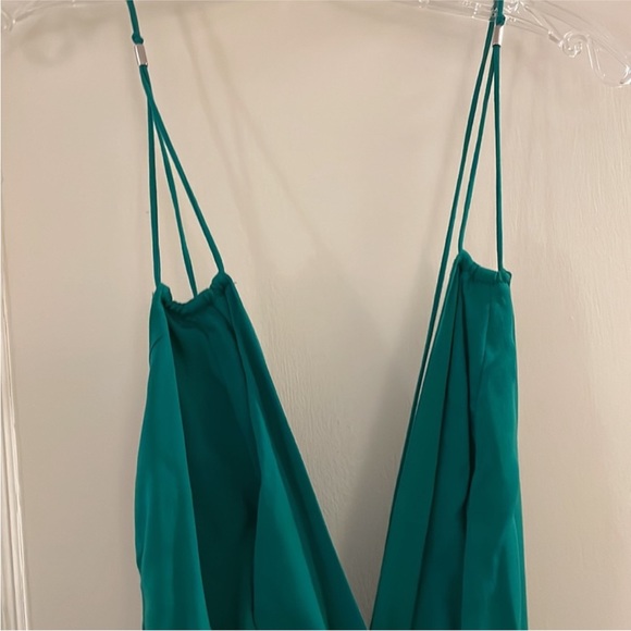 Vici Rosevelt Kelly green pantsuit with pockets - Picture 7 of 13